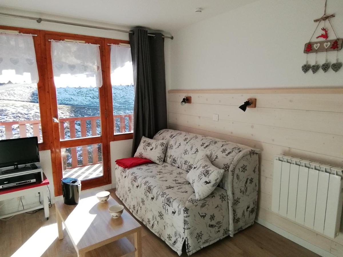 La Plagne Les Coches Studio Divisible Ensoleille Eksteriør billede