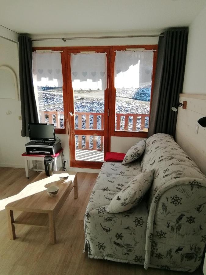 La Plagne Les Coches Studio Divisible Ensoleille Eksteriør billede