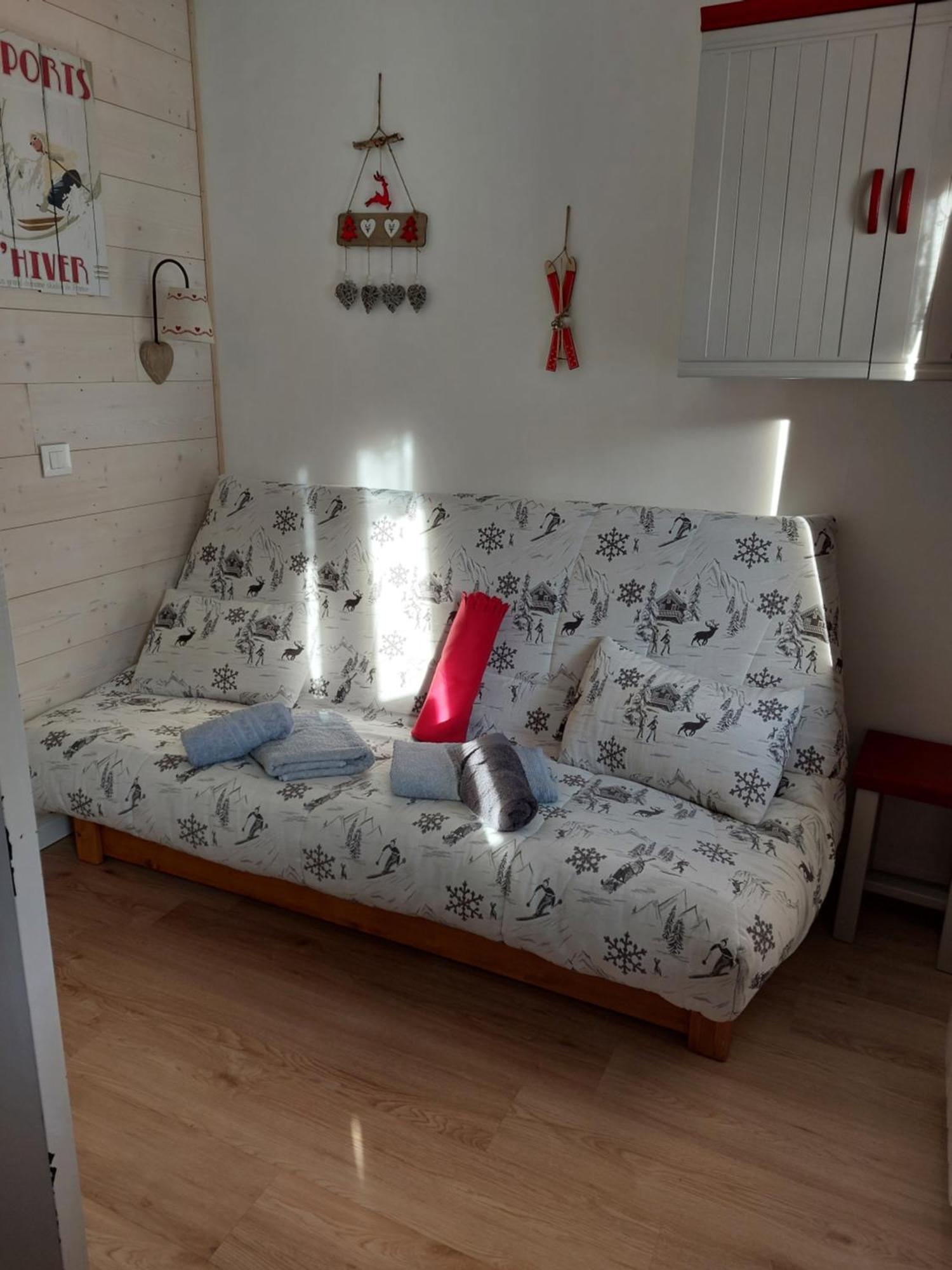 La Plagne Les Coches Studio Divisible Ensoleille Eksteriør billede