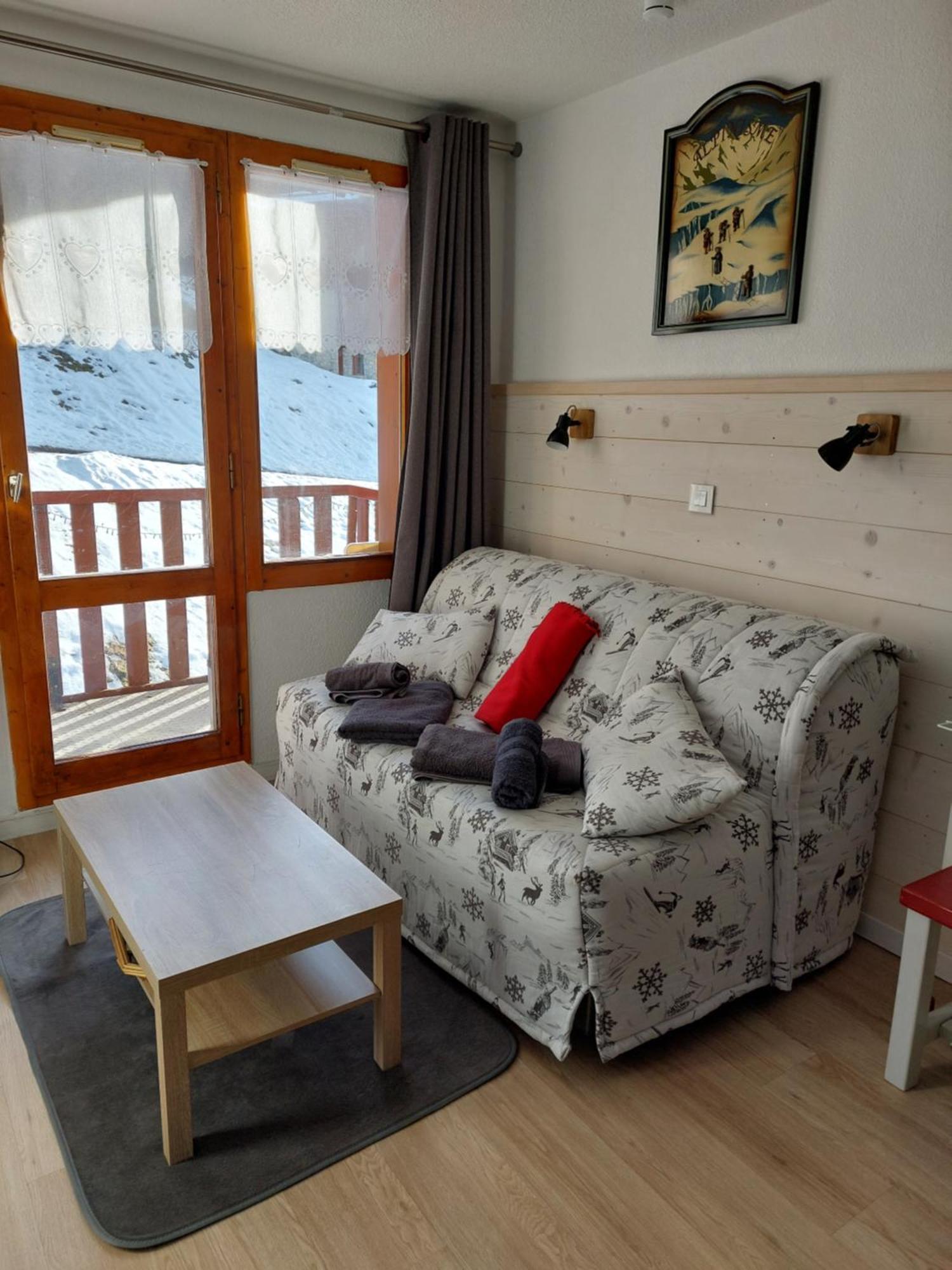 La Plagne Les Coches Studio Divisible Ensoleille Eksteriør billede